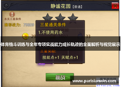 体育格斗训练与全年专项实战能力成长轨迹的全面解析与视觉展示